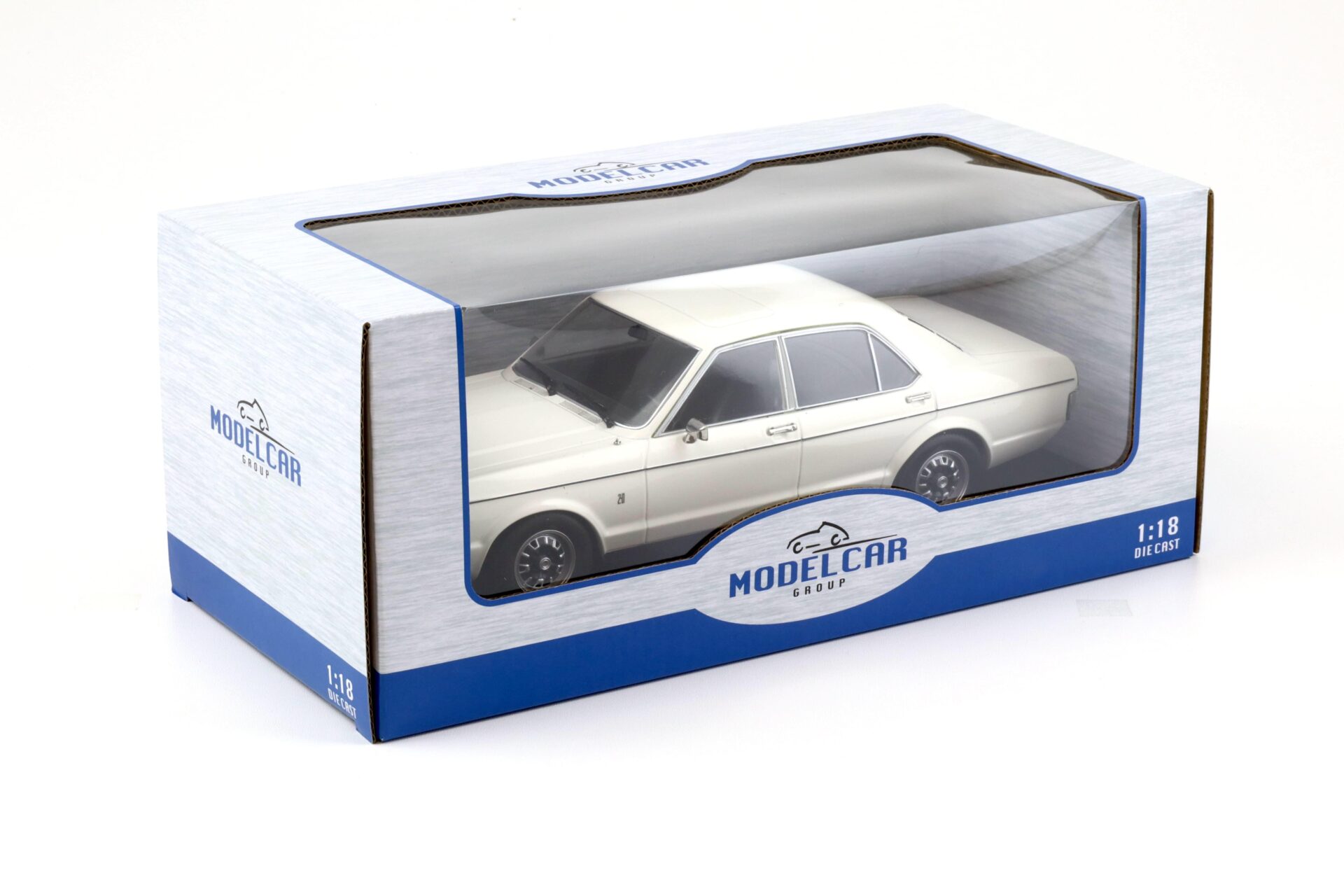 1:18 MCG Ford Granada 2.0 MK1 Limousine 1975 white
