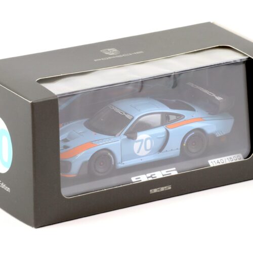 1:43 Minichamps Porsche 935/19 Tribute on GT2 RS GULF #70 blue WAP DEALER