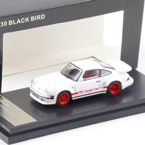 1:64 Master Porsche 911 930 Turbo Black Bird Midnight white Diecast