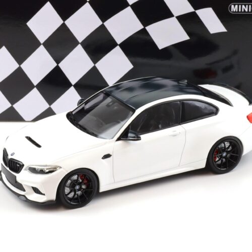 1:18 Minichamps BMW M2 CS (F87) Coupe 2020 white with black wheels