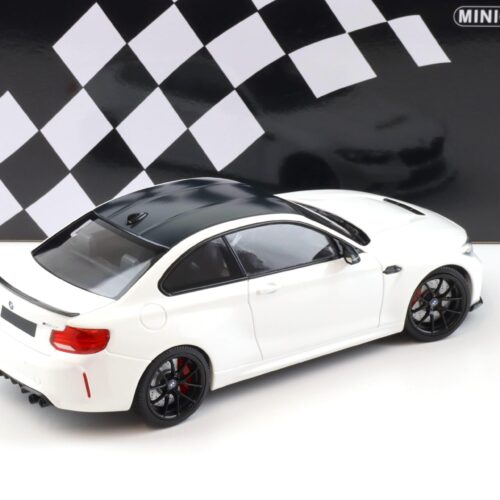 1:18 Minichamps BMW M2 CS (F87) Coupe 2020 white with black wheels