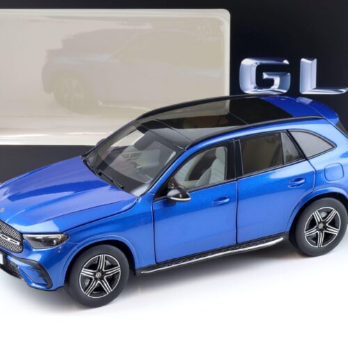 1:18 iScale Mercedes GLC AMG Line X254 SUV 2023 spectral blue DEALER VERSION