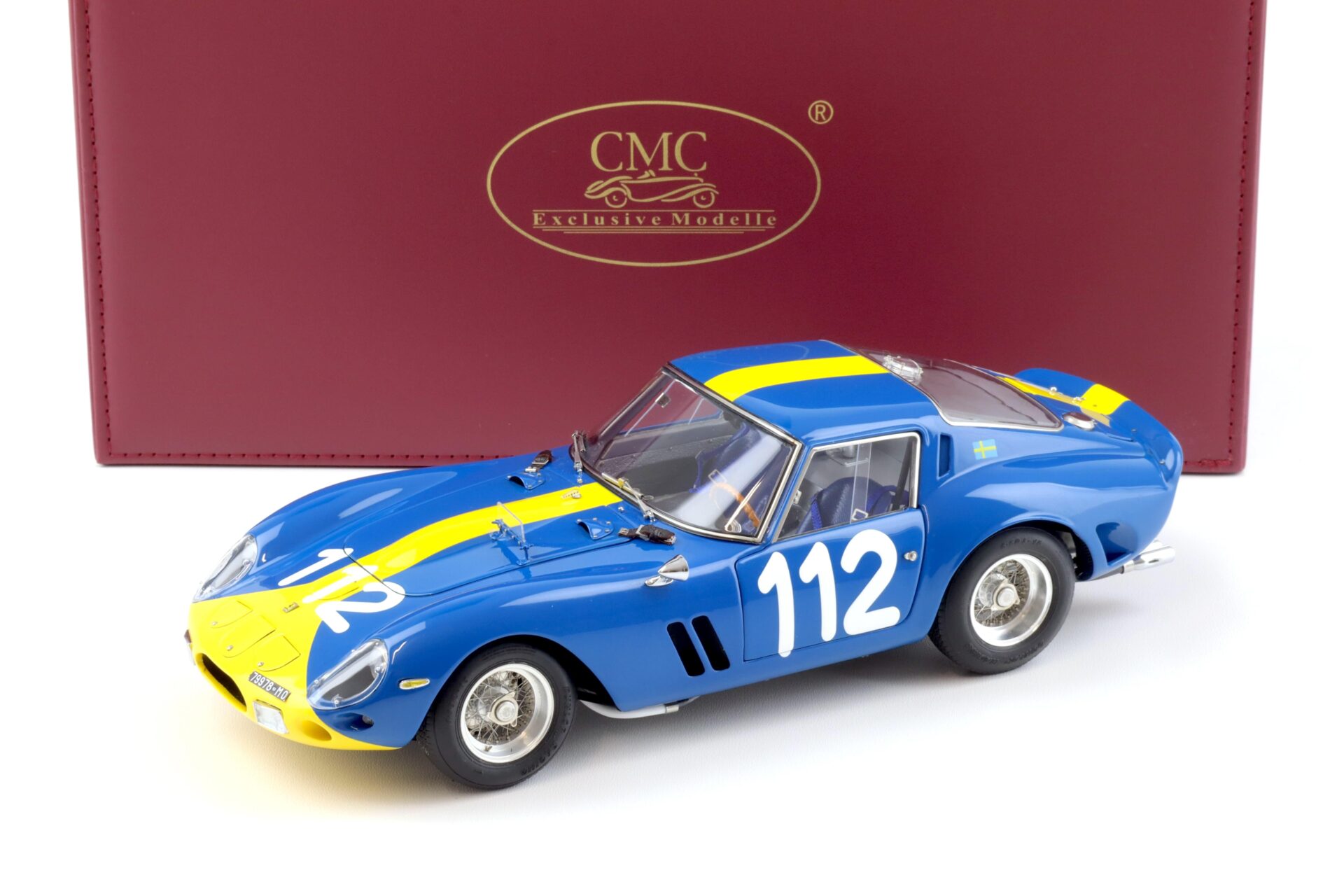 ID 90386 orig.jpg 1:18 CMC Ferrari 250 GTO Targa Florio 1964 LHD #112 Norinder/Troberg M-252