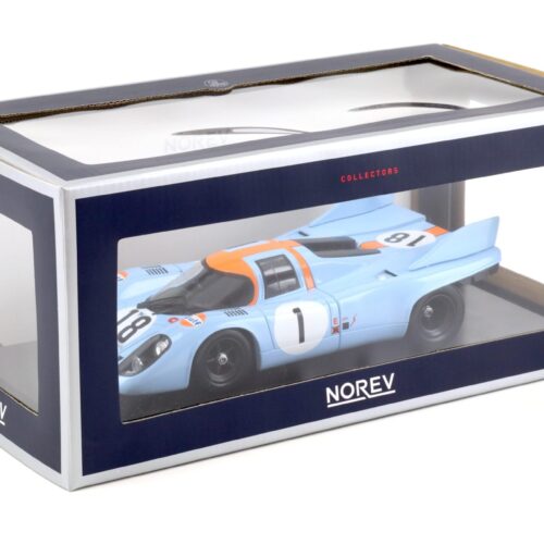 1:18 Norev Porsche 917K 24h Le Mans 1971 Training Siffert/ Bell #1 GULF
