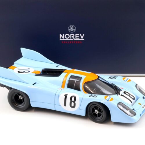 1:18 Norev Porsche 917K 24h Le Mans 1971 Training Siffert/ Bell #1 GULF