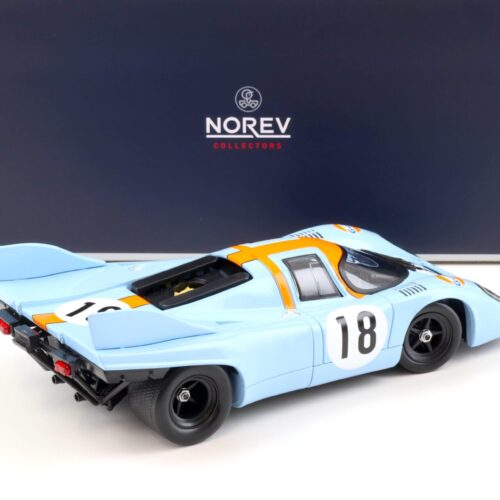 1:18 Norev Porsche 917K 24h Le Mans 1971 Training Siffert/ Bell #1 GULF