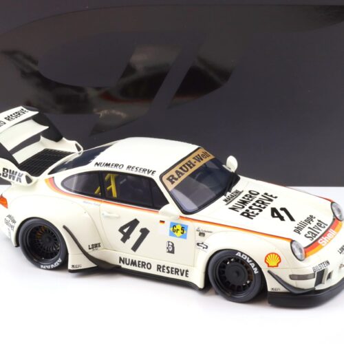 1:18 GT Spirit GT451 Porsche 911 993 RWB Rauh-Welt Kato San white 2023