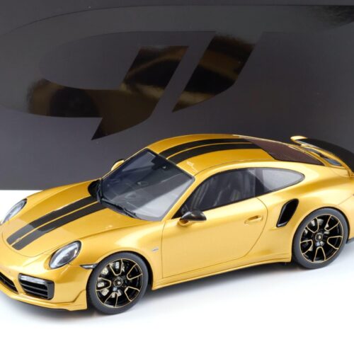 1:18 GT Spirit GT444 Porsche 911 991.2 Turbo S Exclusive Coupe gold metallic 2018