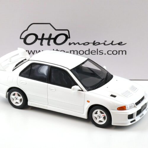 1:18 OTTO mobile OT1065 Mitsubishi Lancer Evolution EVO III white 1995