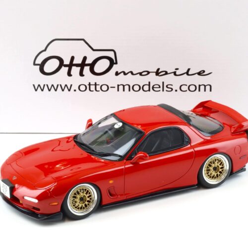 1:18 OTTO mobile OT1062 Mazda RX7 Khyzyl Saleem Tuners red 2020