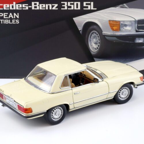 1:18 Sun Star Mercedes 350SL W107 Hardtop ivory 1977