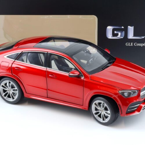 1:18 iScale Mercedes GLE Coupe C167 AMG Line designo hyacinth red metallic DEALER VERSION