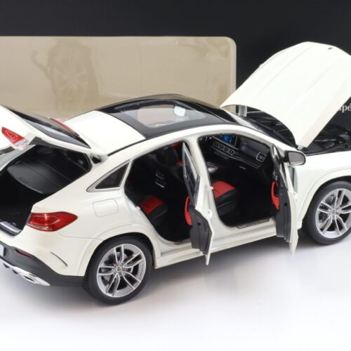 1:18 iScale Mercedes GLE Coupe C167 AMG Line designo diamond white DEALER VERSION
