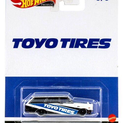 1:64 Hot Wheels Premium 2023 Pop Culture 979V Nissan Skyline Van TOYO TIRES - Image 1