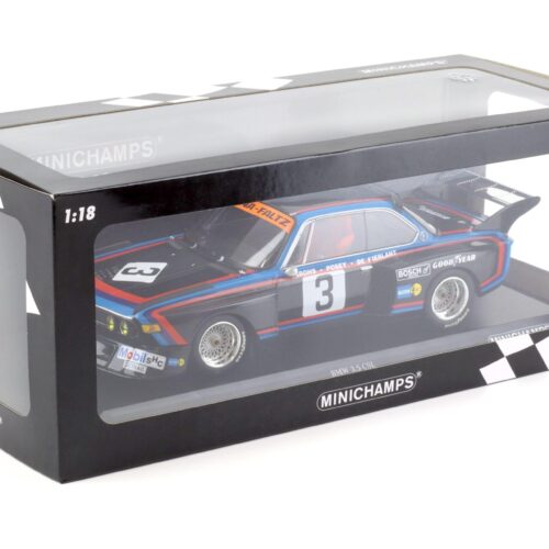 1:18 Minichamps BMW 3.5 CSL #3 DE Fierlant/ Grohs 6H Silverstone 1976