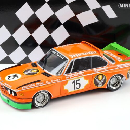 1:18 Minichamps BMW 3.0 CSL Jägermeister Racing Team Lauda/Joisten 6h Nürburgring 1973