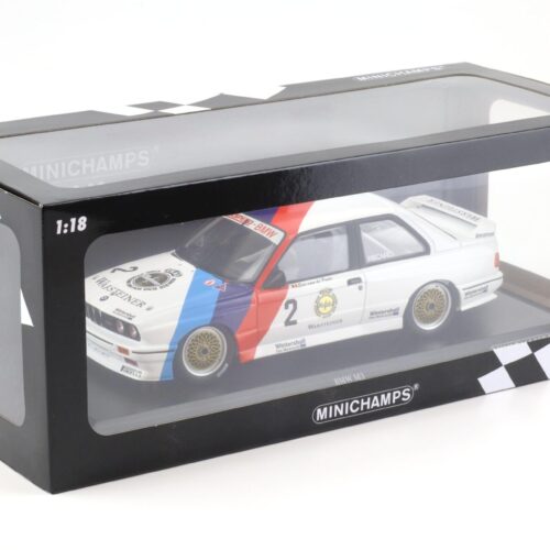 1:18 Minichamps BMW M3 E30 DTM Zackspeed E.v.d. Poele Champion DTM 1987