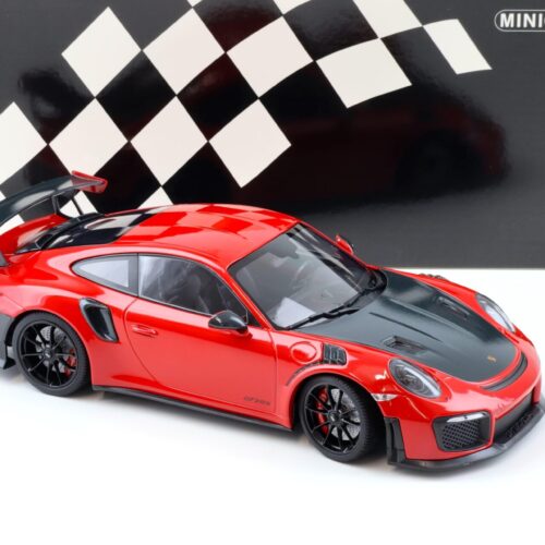 1:18 Minichamps Porsche 911 (991.2) GT2 RS red with black wheels 2018