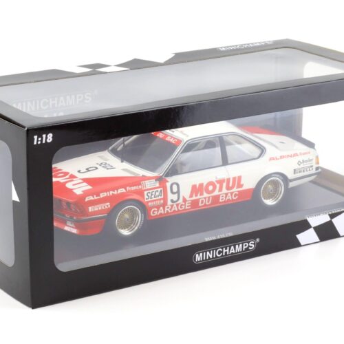 1:18 Minichamps BMW 635 CSI Garage du Bac/ Motul Spa 24h 1984 Hollinger/ Giroix/ Krucker