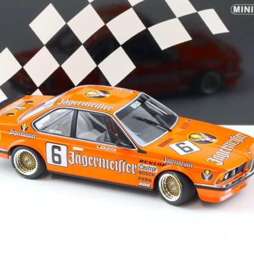 1:18 Minichamps BMW 635 CSI Jägermeister Brun Bergischer Löwe Zolder DPM 1984 Stuck