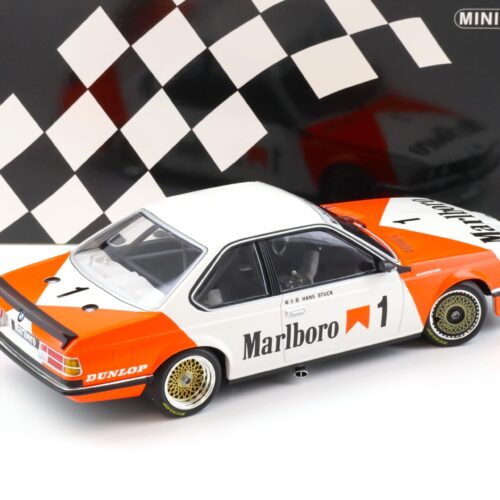 1:18 Minichamps BMW 635 CSI Winner Guia Race Macau 1983 H.J.Stuck #1