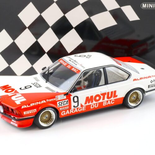 1:18 Minichamps BMW 635 CSI Garage du Bac/ Motul Spa 24h 1984 Hollinger/ Giroix/ Krucker