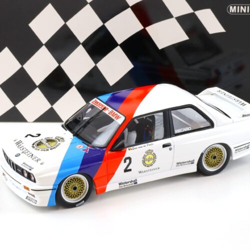 1:18 Minichamps BMW M3 E30 DTM Zackspeed E.v.d. Poele Champion DTM 1987