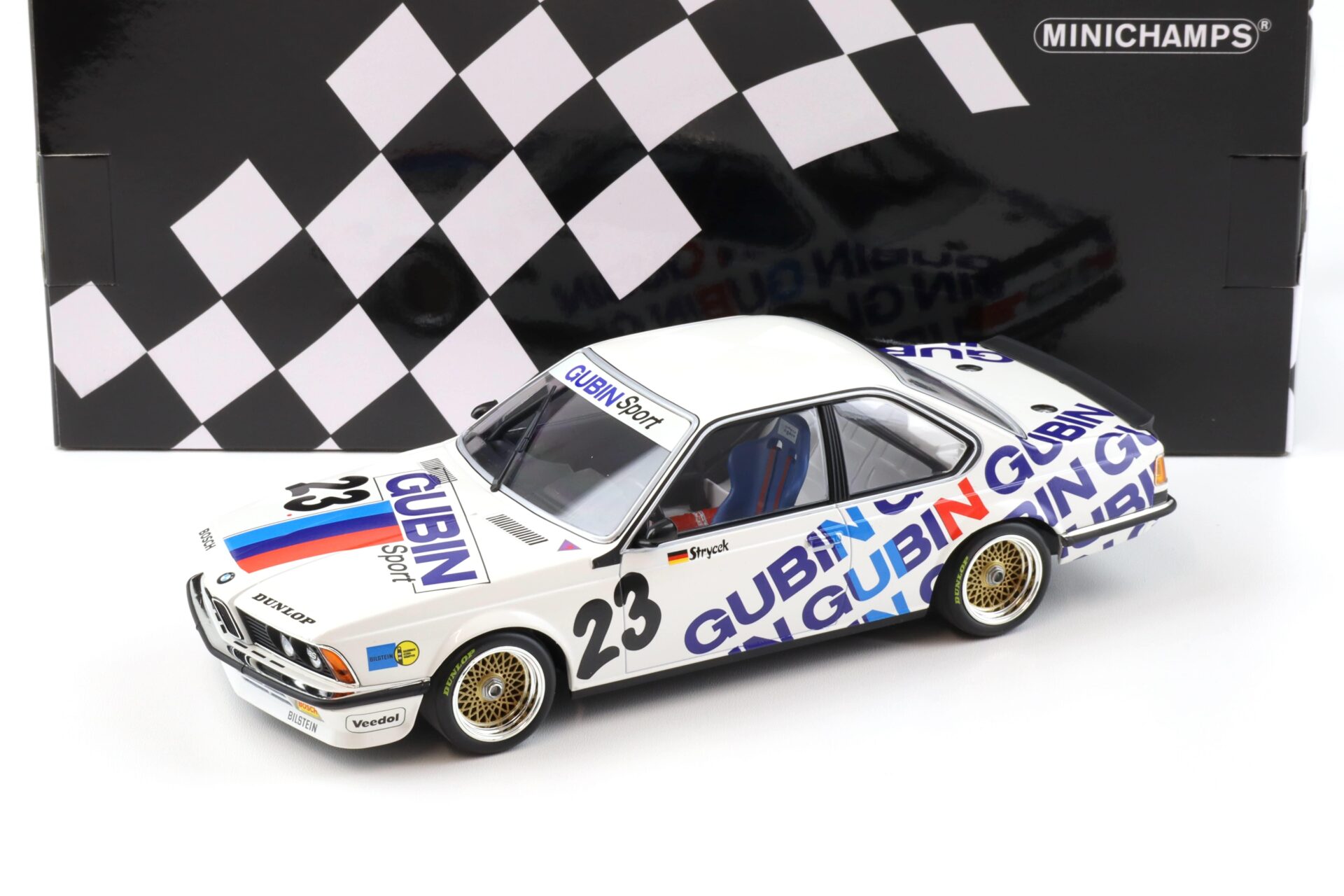 1:18 Minichamps BMW 635 CSI Gubin Sport V.Strycek #23 Winner DPM 1984