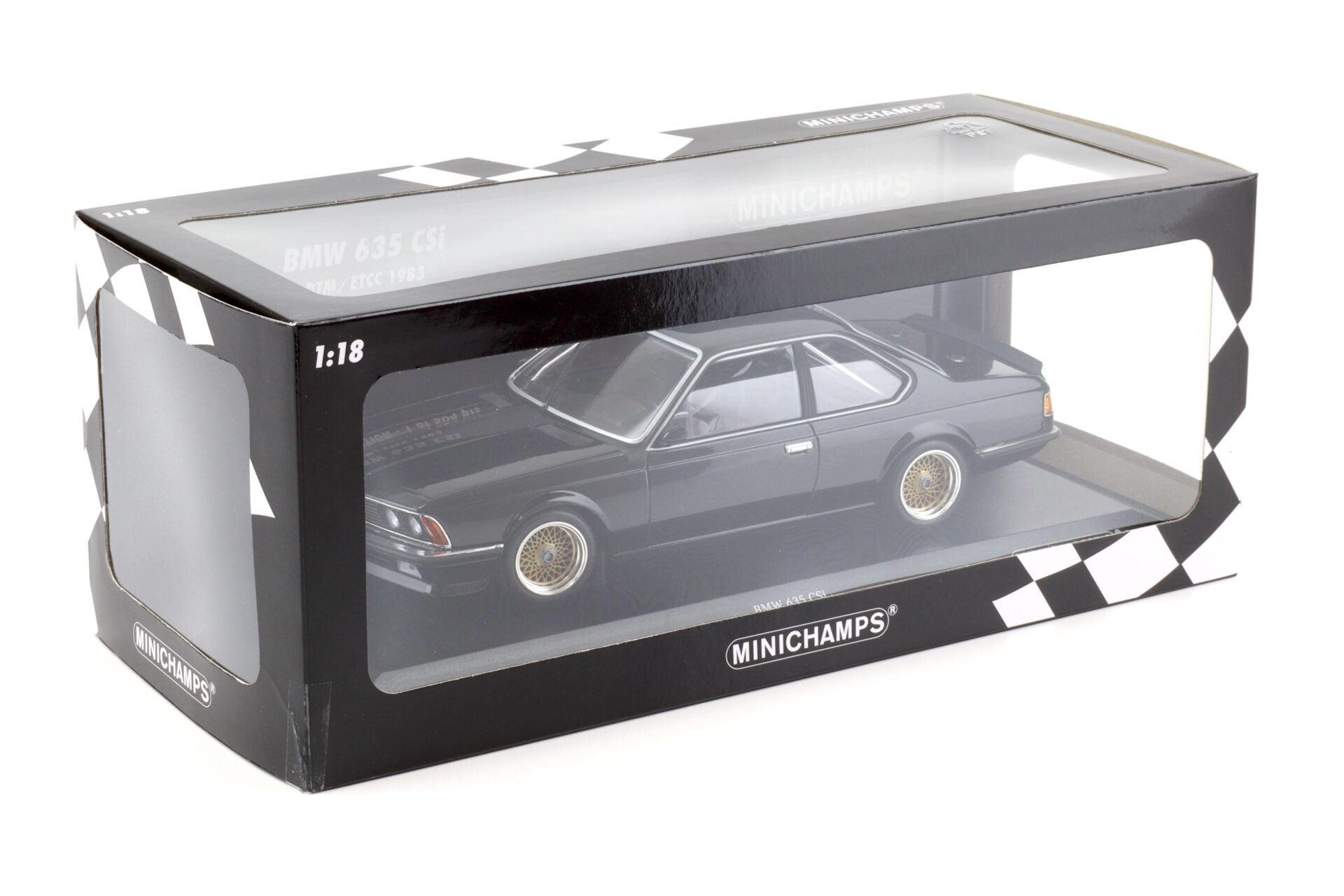 1:18 Minichamps BMW 635 CSI DTM/ ETCC 1983 Plain black