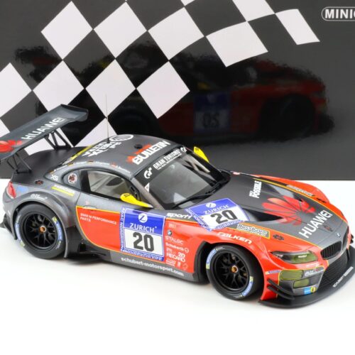 1:18 Minichamps BMW Z4 GT3 Trophy Team Schubert 24h Nürburgring 2015 Baumann/Hürtgen