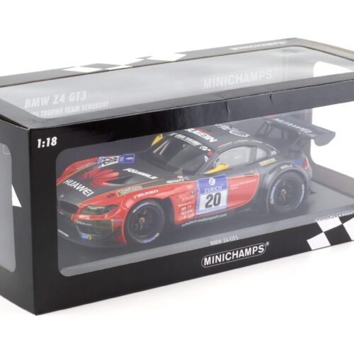 1:18 Minichamps BMW Z4 GT3 Trophy Team Schubert 24h Nürburgring 2015 Baumann/Hürtgen