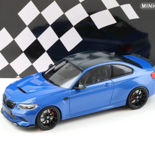 1:18 Minichamps BMW M2 CS (F87) Coupe 2020 blue metallic with black wheels