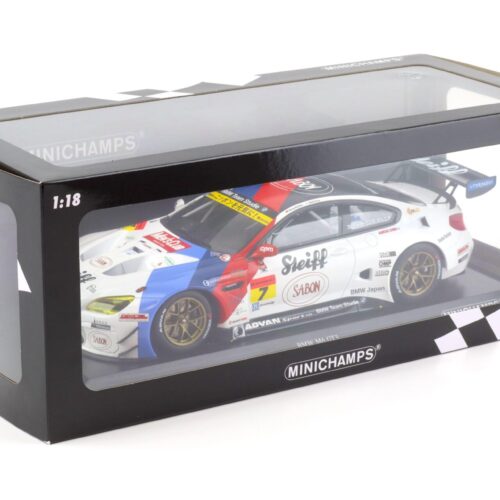 1:18 Minichamps BMW M6 GT3 Team Studie AG STEIFF Super GT Series 2016 Müller/Ara