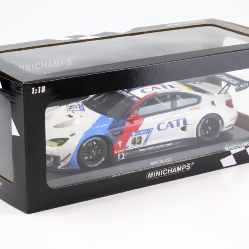 1:18 Minichamps BMW M6 GT3 Team Schnitzer 24h Nürburgring 2017 #43 Farfus/ Lynn