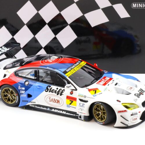 1:18 Minichamps BMW M6 GT3 Team Studie AG STEIFF Super GT Series 2016 Müller/Ara