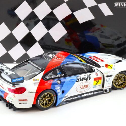 1:18 Minichamps BMW M6 GT3 Team Studie AG STEIFF Super GT Series 2016 Müller/Ara