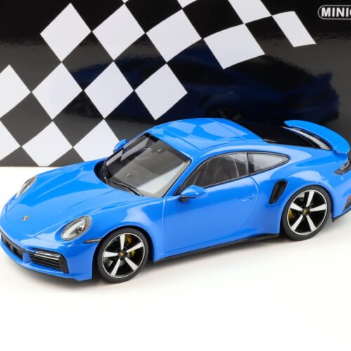 1:18 Minichamps Porsche 911 992 Turbo S Coupe 2020 blue