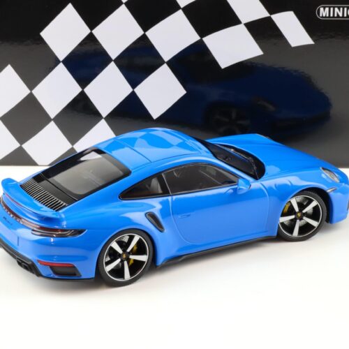 1:18 Minichamps Porsche 911 992 Turbo S Coupe 2020 blue