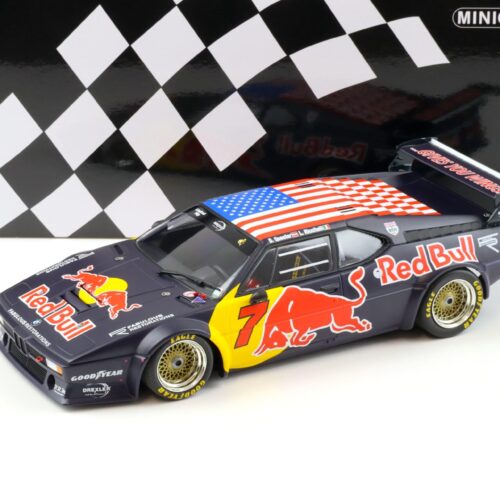 1:18 Minichamps BMW M1 Gr.B Team Red Bull HSR Daytona Classic 24h Winners 2017