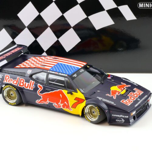 1:18 Minichamps BMW M1 Gr.B Team Red Bull HSR Daytona Classic 24h Winners 2017