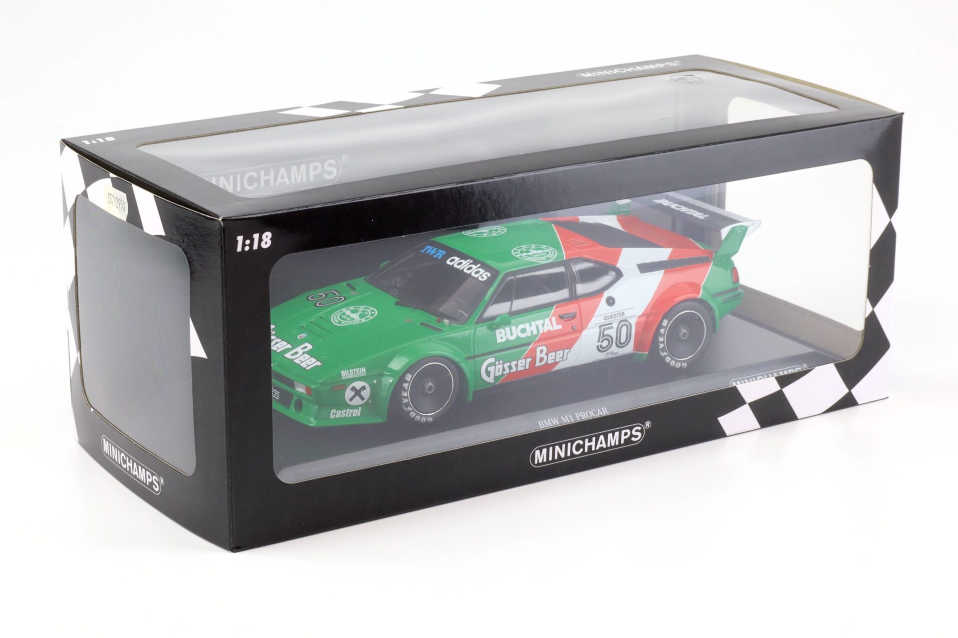 1:18 Minichamps BMW M1 Procar Tom Walkinshaw Racing Quester Procar Series 1979