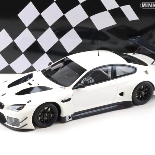 1:18 Minichamps BMW M6 GT3 Plain Body Version white 2016