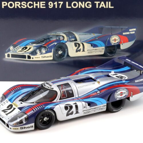 1:18 AUTOart Porsche 917 LH Long Tail Le Mans 1971 Elford/ Larrousse Martini #21