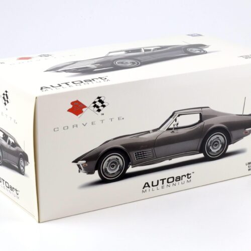 1:18 AUTOart Chevrolet Corvette C3 1970 Laguna Grey Metallic 71173