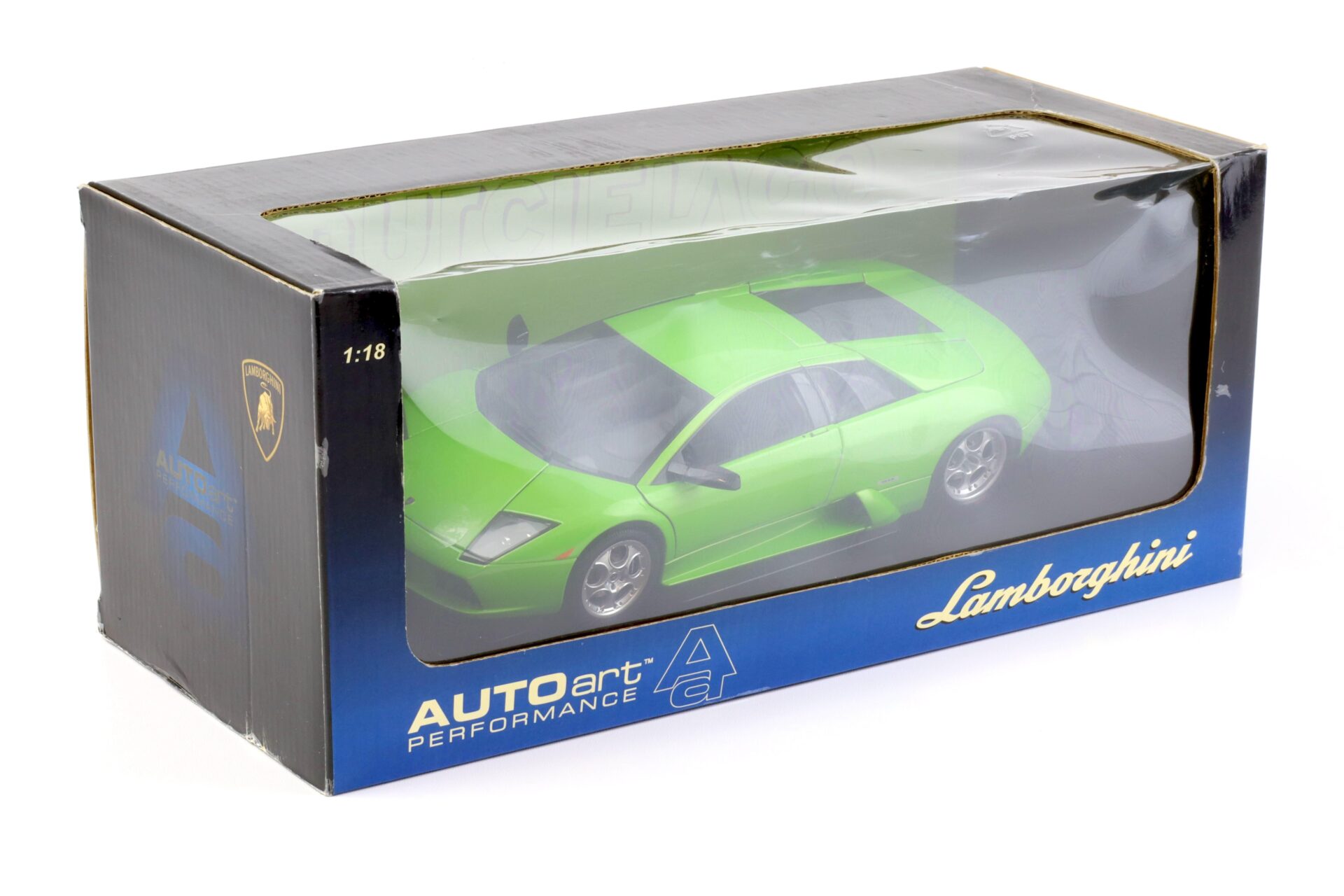 1:18 AUTOart Lamborghini Murcielago Coupe 2003 green metallic 74514