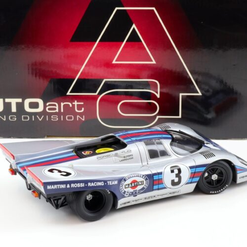 1:18 AUTOart Porsche 917K Winner Sebring 1971 Elford/ Larrousse #3 Martini 80034