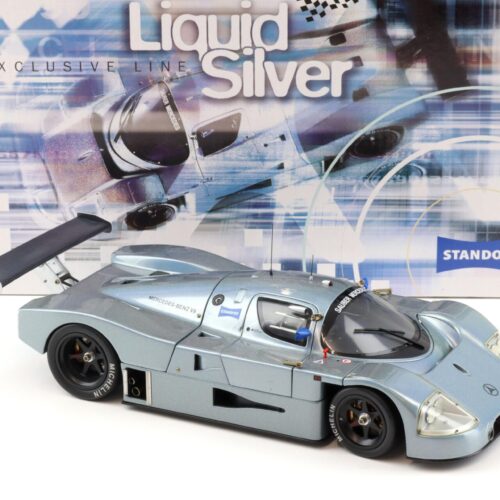 1:18 Exoto Sauber Mercedes C9 STANDOX Liquid silver 1991 RLG18199