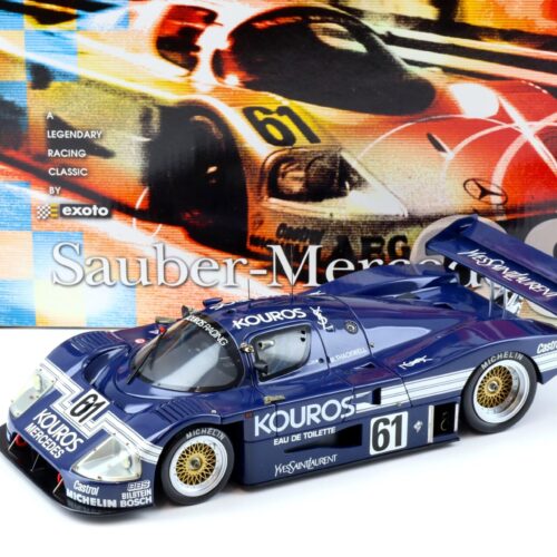 1:18 Exoto Sauber Mercedes C9 Kouros 1987 Spa Francorchamps 1000 km #71 RLG18192