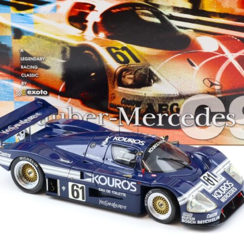 1:18 Exoto Sauber Mercedes C9 Kouros 1987 Spa Francorchamps 1000 km #71 RLG18192