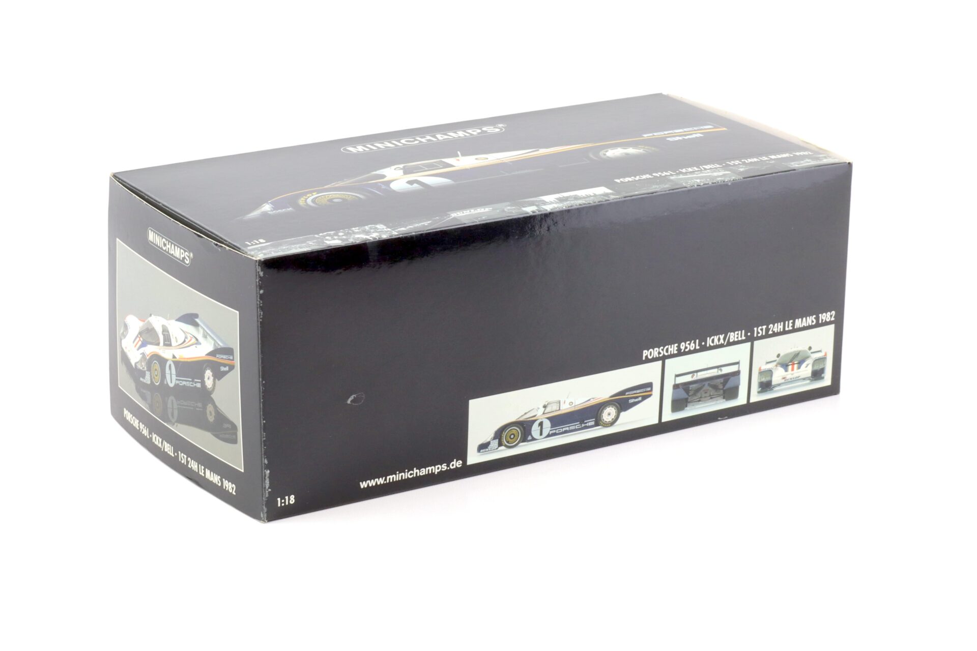 1:18 Minichamps Porsche 956L Winner 24h Le Mans 1982 Ickx/Bell #1